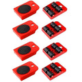 Furniture Lifting Moving Wheel - Heavy Duty Pads Easy and Safe Moving Slider Tools for Shifting Washing Machines, Fridge, Sofa and Wardrobes | Max Load 150KG/331LBS Only Wheel Pad, Pack of 4 GenzVybs