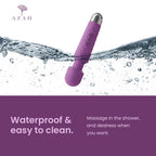 Personal Massager For Women | 20 Vibration Modes, USB Rechargeable, Waterproof, Medical Grade Silicone, 3 Months Warranty | Handheld Electric Body Massager | Full Body Massager For Pain Relief GenzVybs