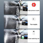 Cordless Car Washer High Pressure Gun - Car Washing 48V Rechargeable Electric Pressure Washer Gun Bike, Car Washing Pump, Portable Car Washer with Adjustable 3 in 1 Nozzle and 5M Pipe. Black GenzVybs